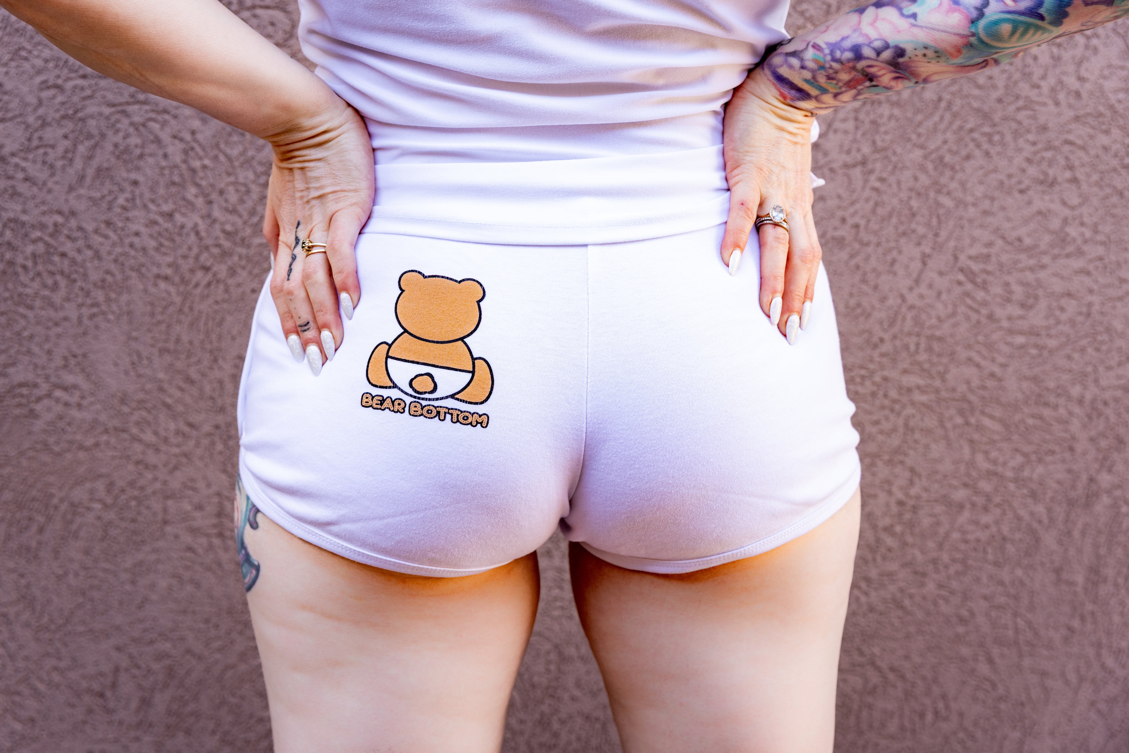 Original White Jogger Shorts